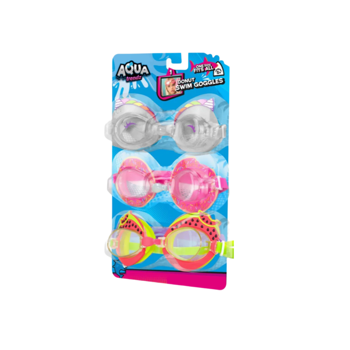 Girls Goggles (3 Pack) - WaterTrendsStore