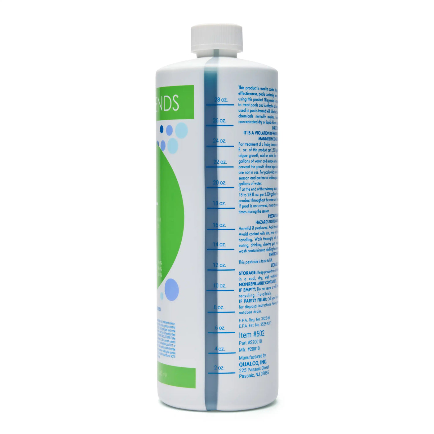 1 Quart Of WATER TRENDS 10% Algae Control
