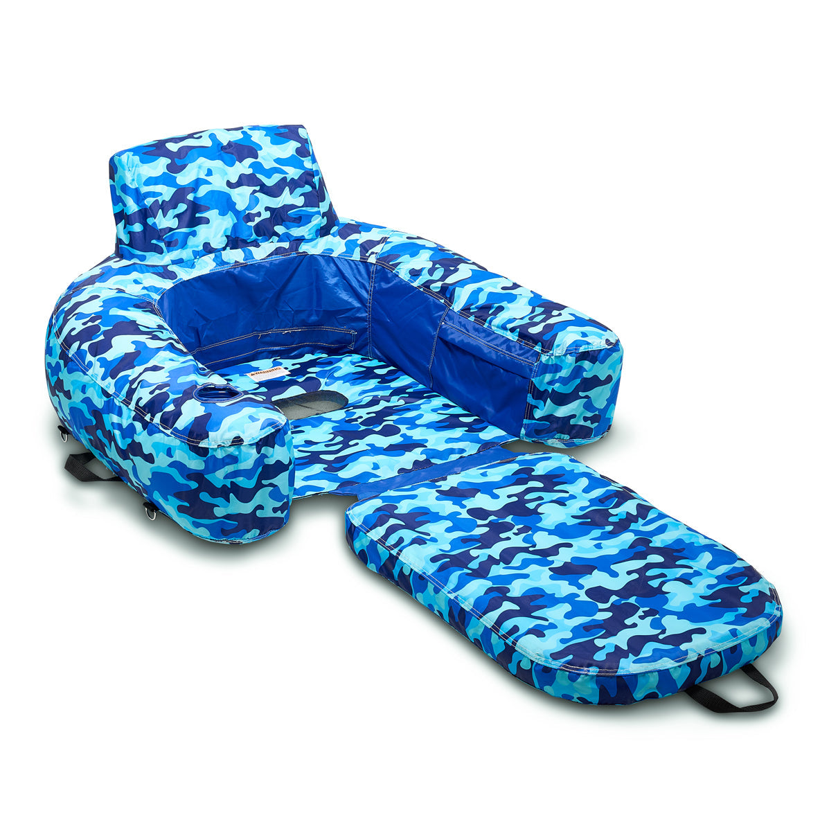 Blue Camo Extendable Lounge Chair - WaterTrendsStore