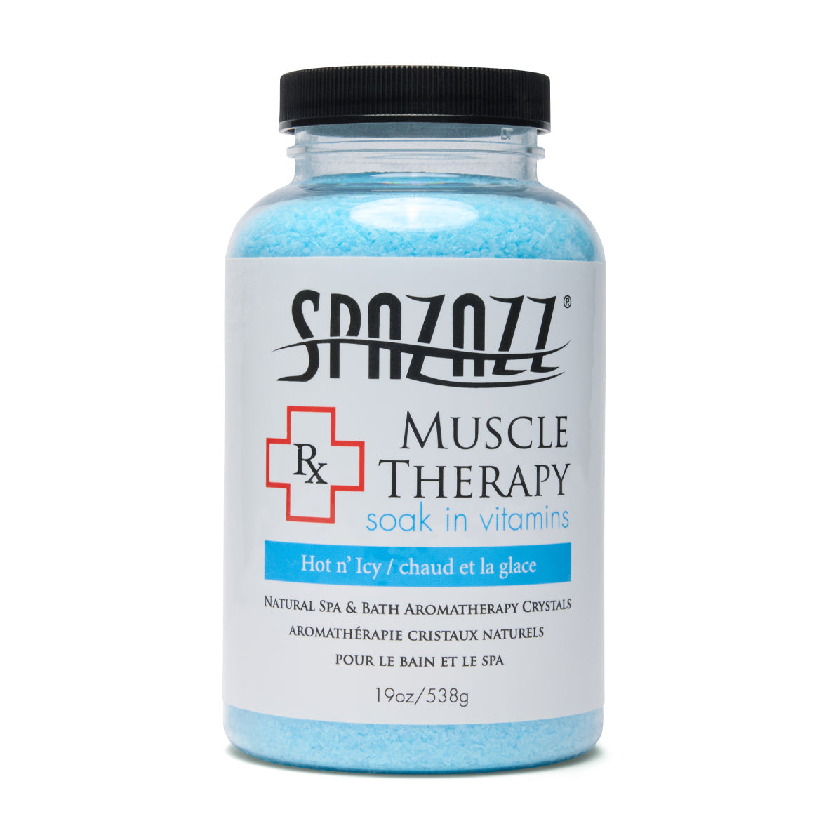 19 oz. Of Spazazz Muscle Therapy Hot-N-Icy Crystals - WaterTrendsStore