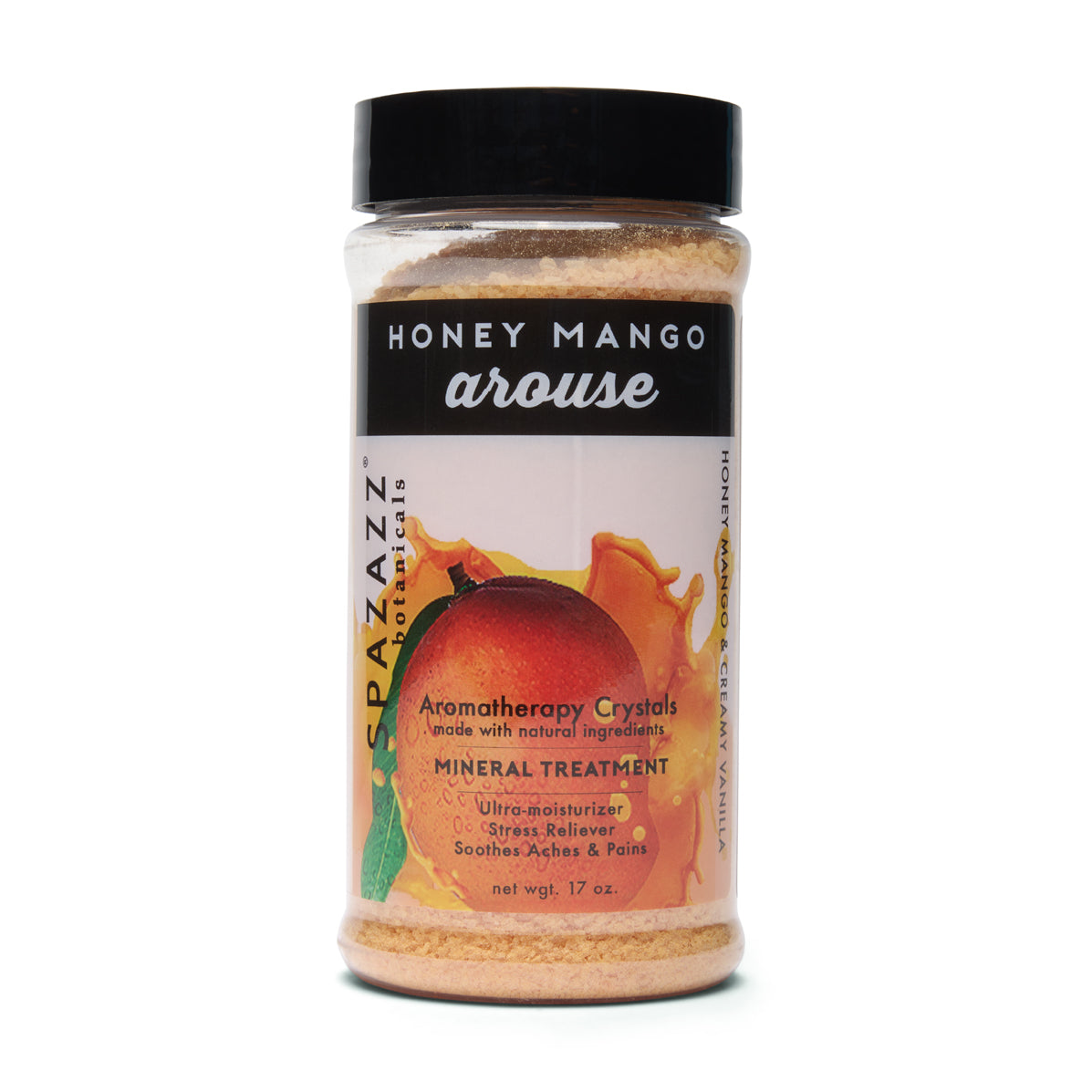 17 oz. Of Spazazz Honey Mango-Arouse Crystals - WaterTrendsStore