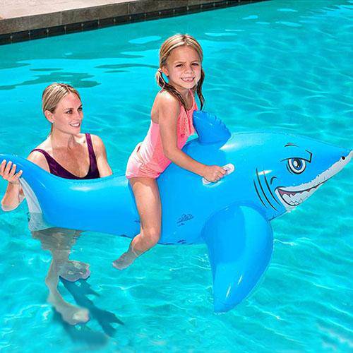 Great White Shark Inflatable Ride On - WaterTrendsStore