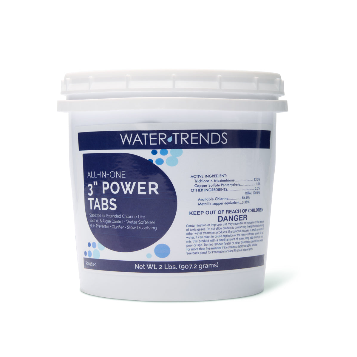 WATER TRENDS 3 inch All in One Power Tablets 2 lb Bucket The Great Escape