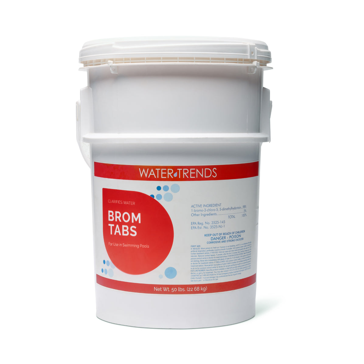 WATER TRENDS Brom Tabs 50 lb Bucket The Great Escape