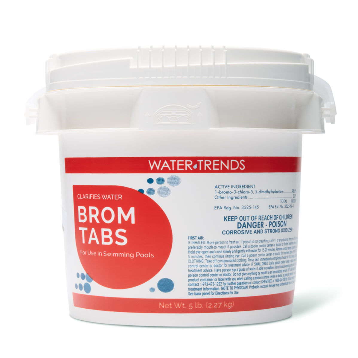 WATER TRENDS Brom Tabs 5 lb Bucket The Great Escape