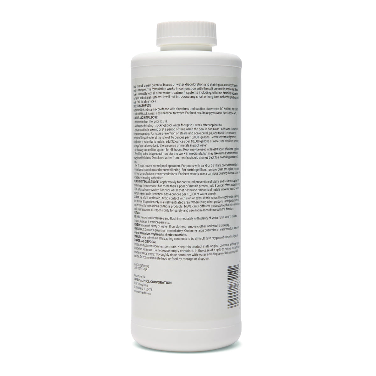 WATER TRENDS Metal Cure 1 Quart Directions The Great Escape