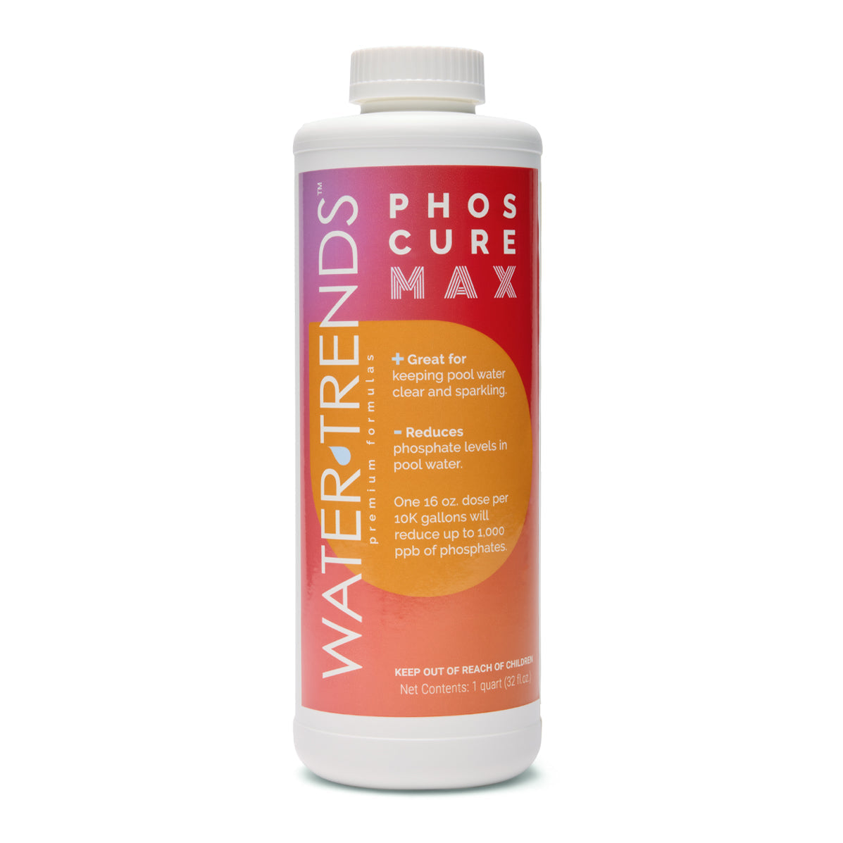 WATER TRENDS Phos Cure MAX 1 Quart The Great Escape