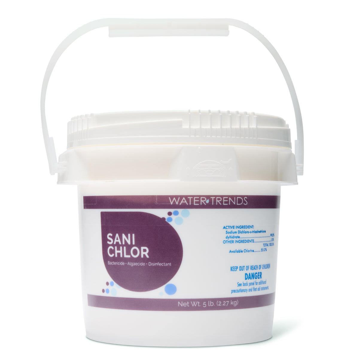 WATER TRENDS Sani Chlor 5 lb Bucket with Handle The Great Escape