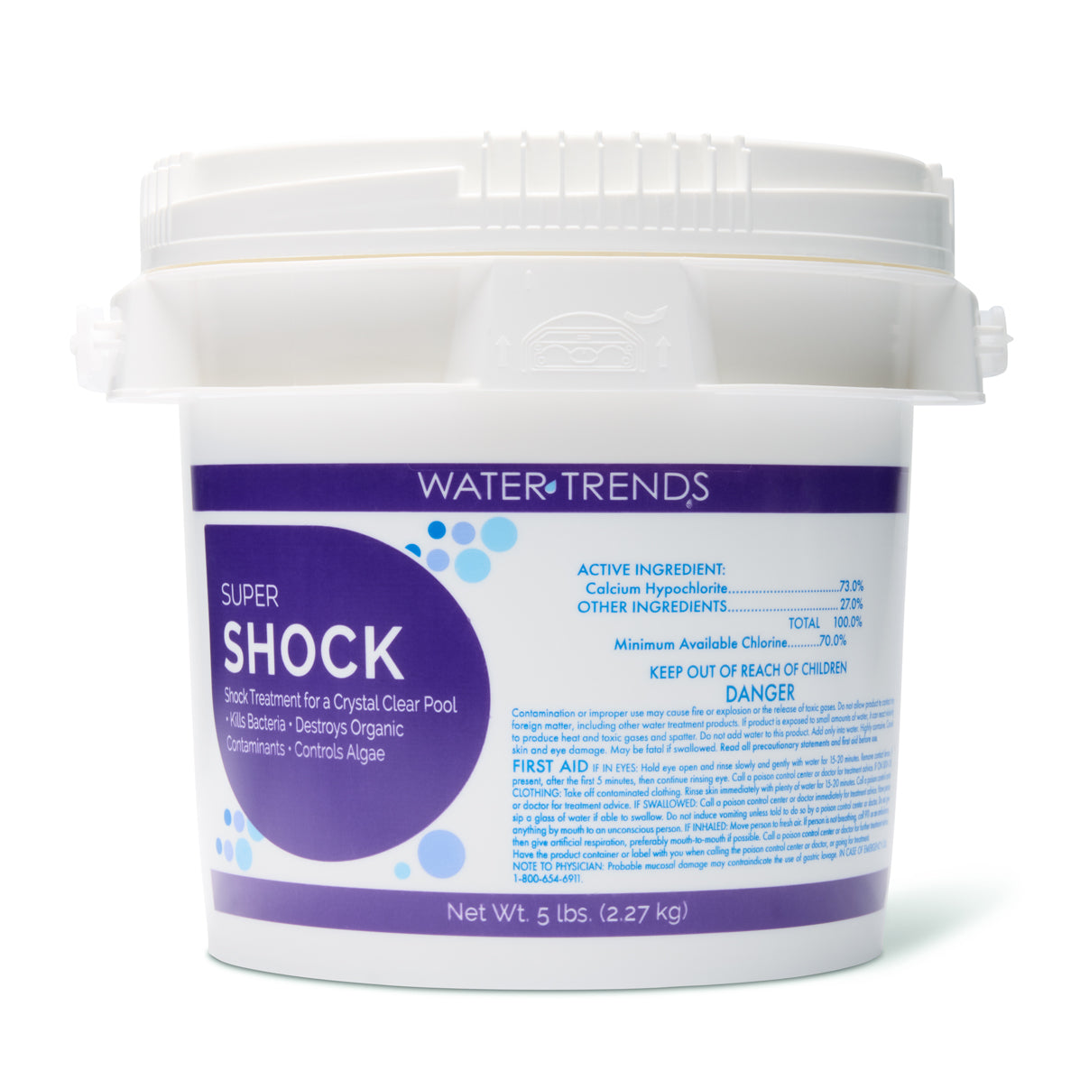 WATER TRENDS Super Shock 5 lb Bucket The Great Escape