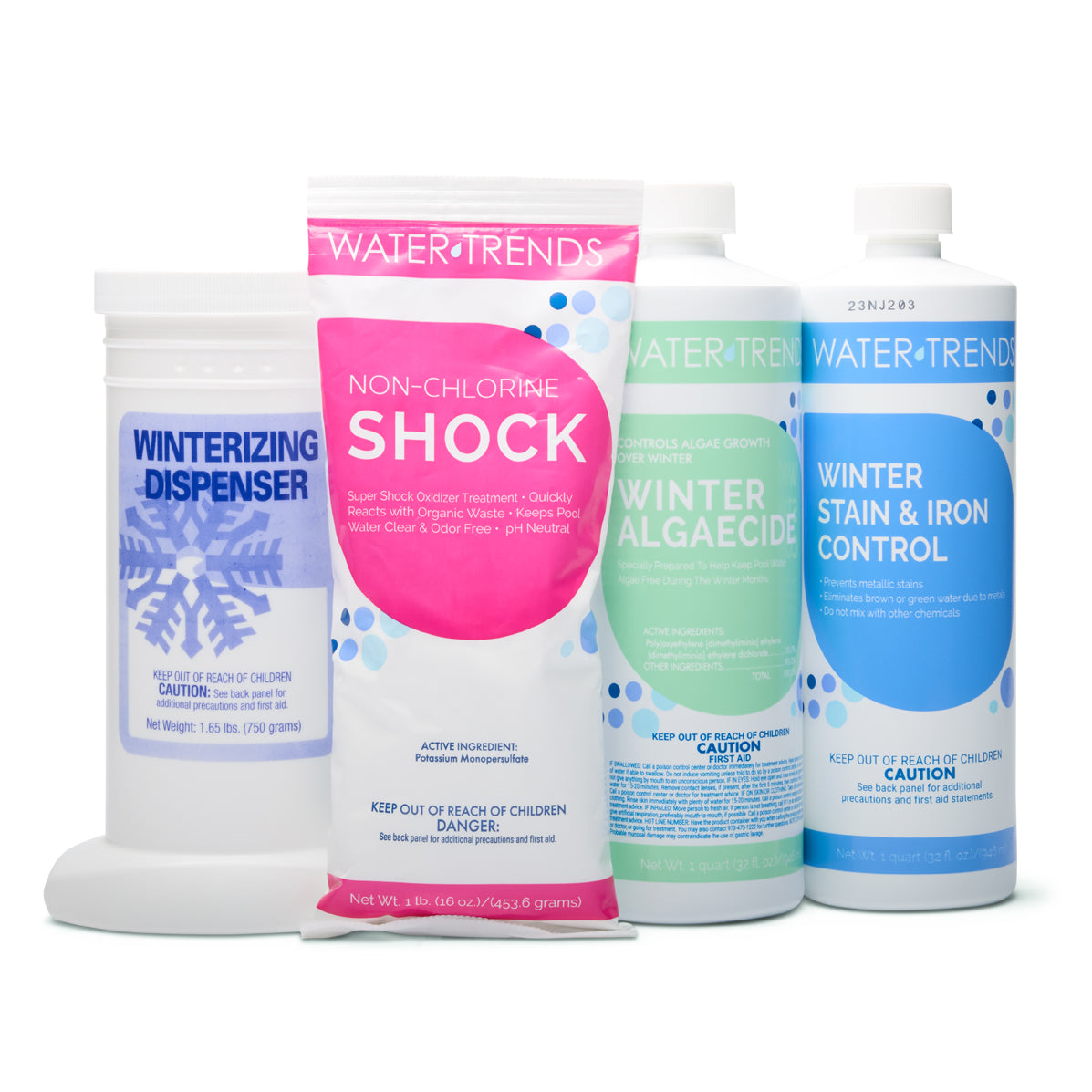 WATER TRENDS Winterizing Kit Pools up to 12K Gallons Contents The Great Escape