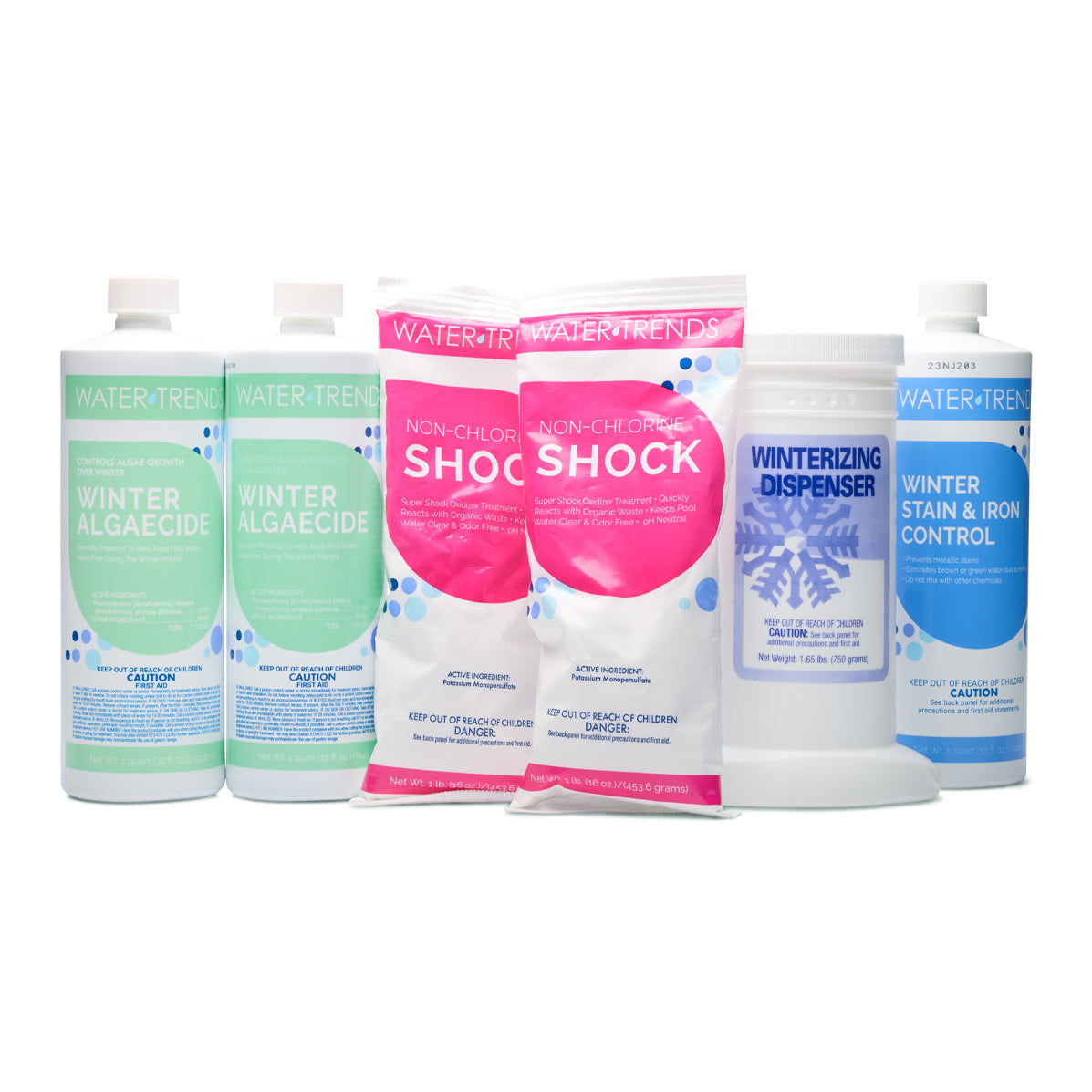 WATER TRENDS Winterizing Kit Pools up to 24K Gallons Contents The Great Escape