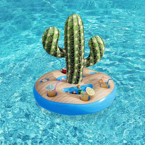 Cactus Inflatable Drink Holder - WaterTrendsStore