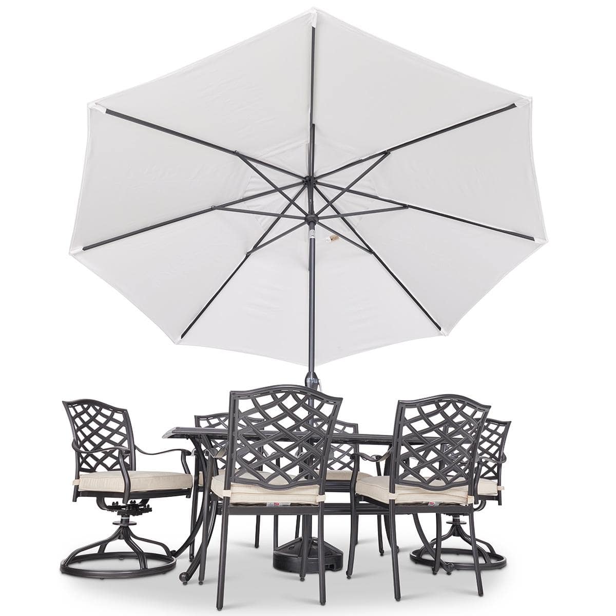 Hanley 7 Piece Dining Group - WaterTrendsStore