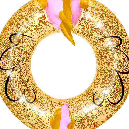 Glitter Seahorse Inflatable Ring - WaterTrendsStore
