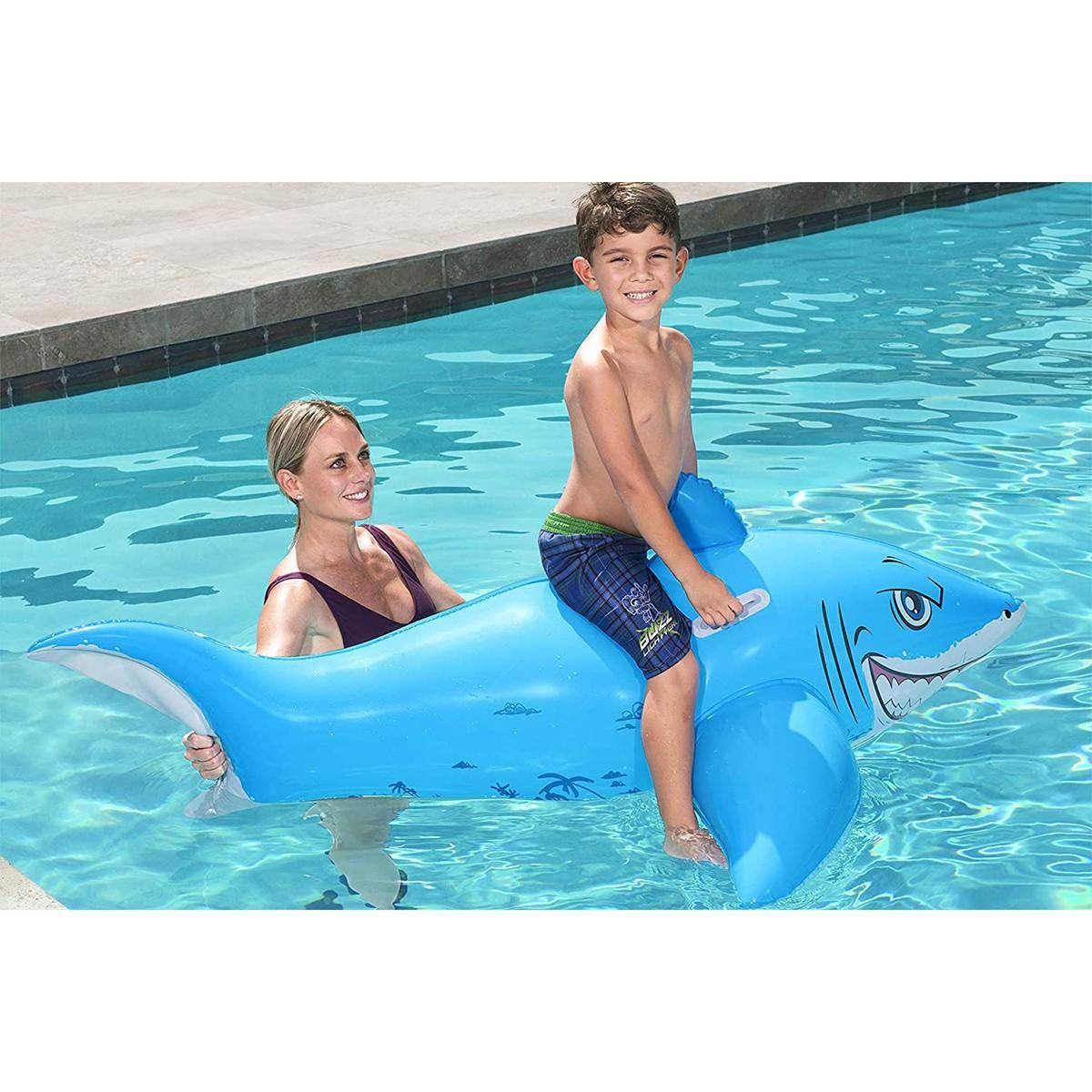 Great White Shark Inflatable Ride On - WaterTrendsStore