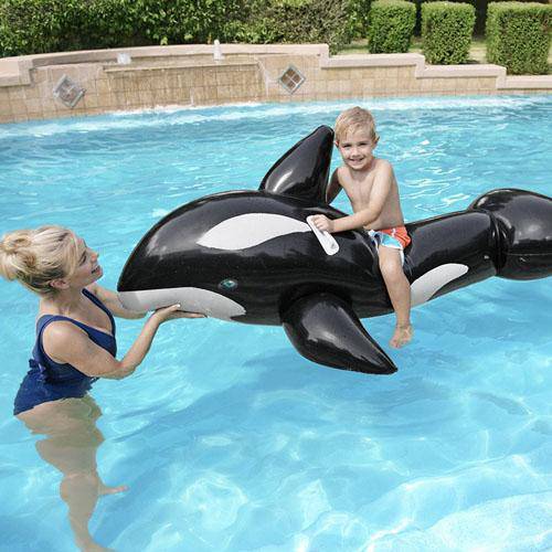 Jumbo Whale Inflatable Ride On - WaterTrendsStore