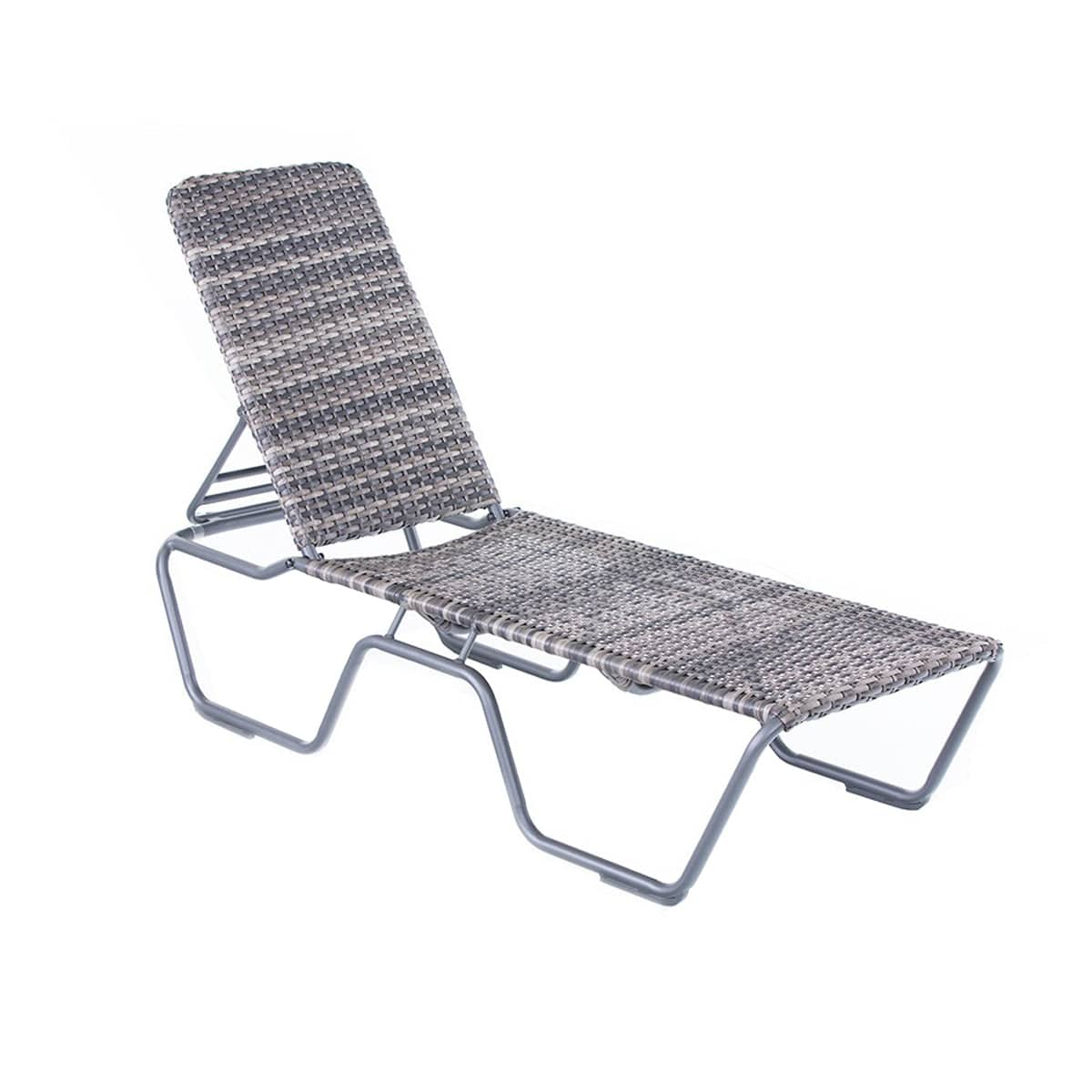 Kabana Canola Seed Woven Chaise