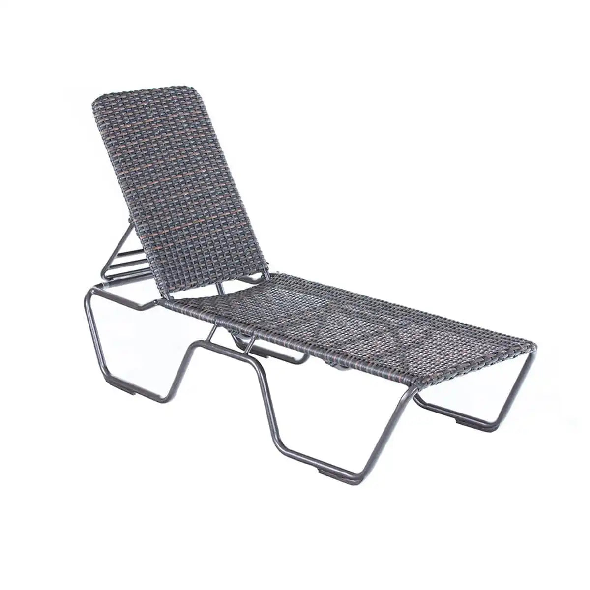 Kabana Roasted Pecan Woven Chaise