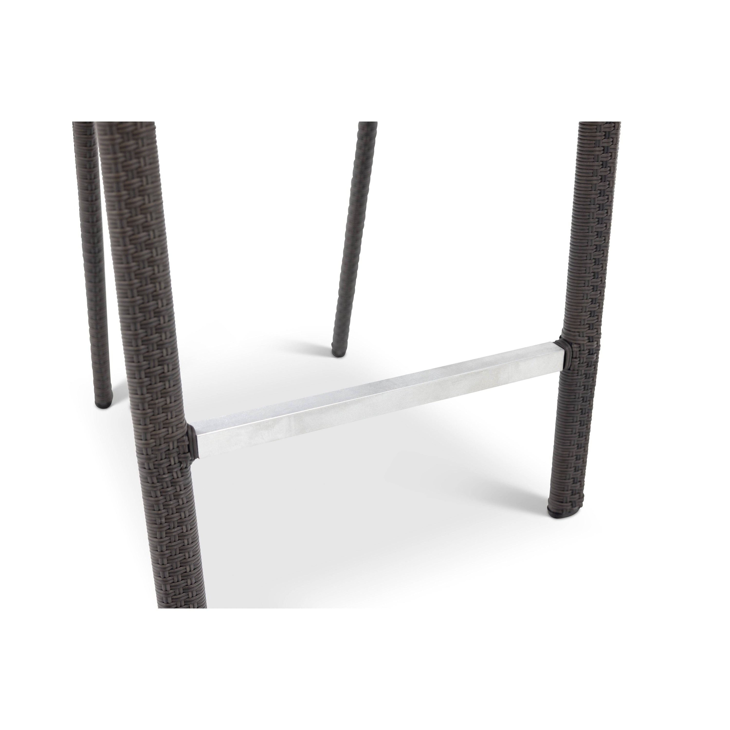 St. Kitts Woven Counter Height Stool - Roasted Pecan - WaterTrendsStore