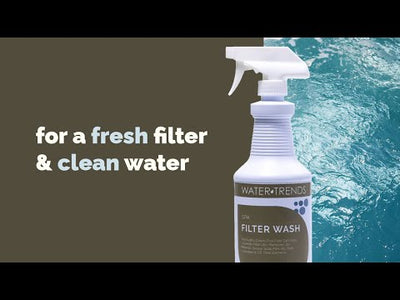 1 Quart Of WATER TRENDS Filter Wash