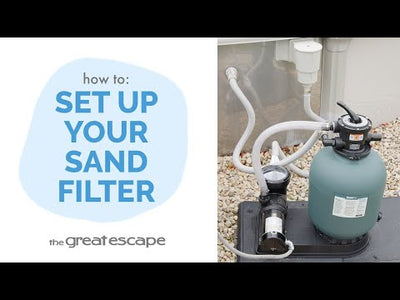 Swimpro 256T Filter W/ Tank, Base, Fittings, & Hoses