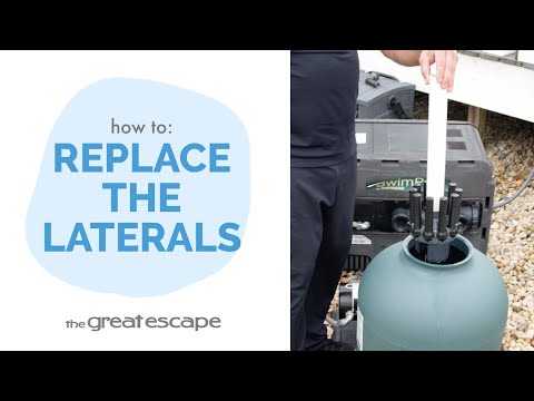 25" Sand Filter Lateral Assembly