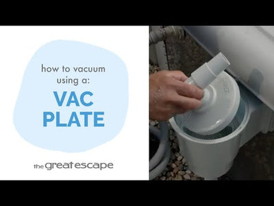 Skimmer 2 Piece Vacuum Plate