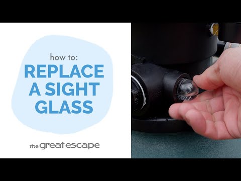 Sand Filter Sight Glass W/ O-Ring