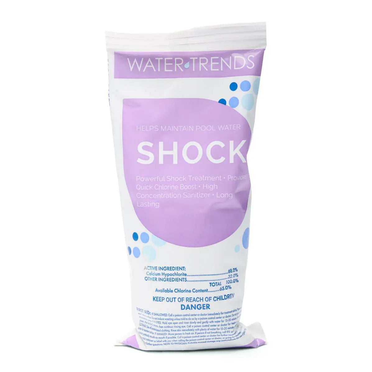1 lb. Bag Of WATER TRENDS 68% Shock - WaterTrendsStore - 501