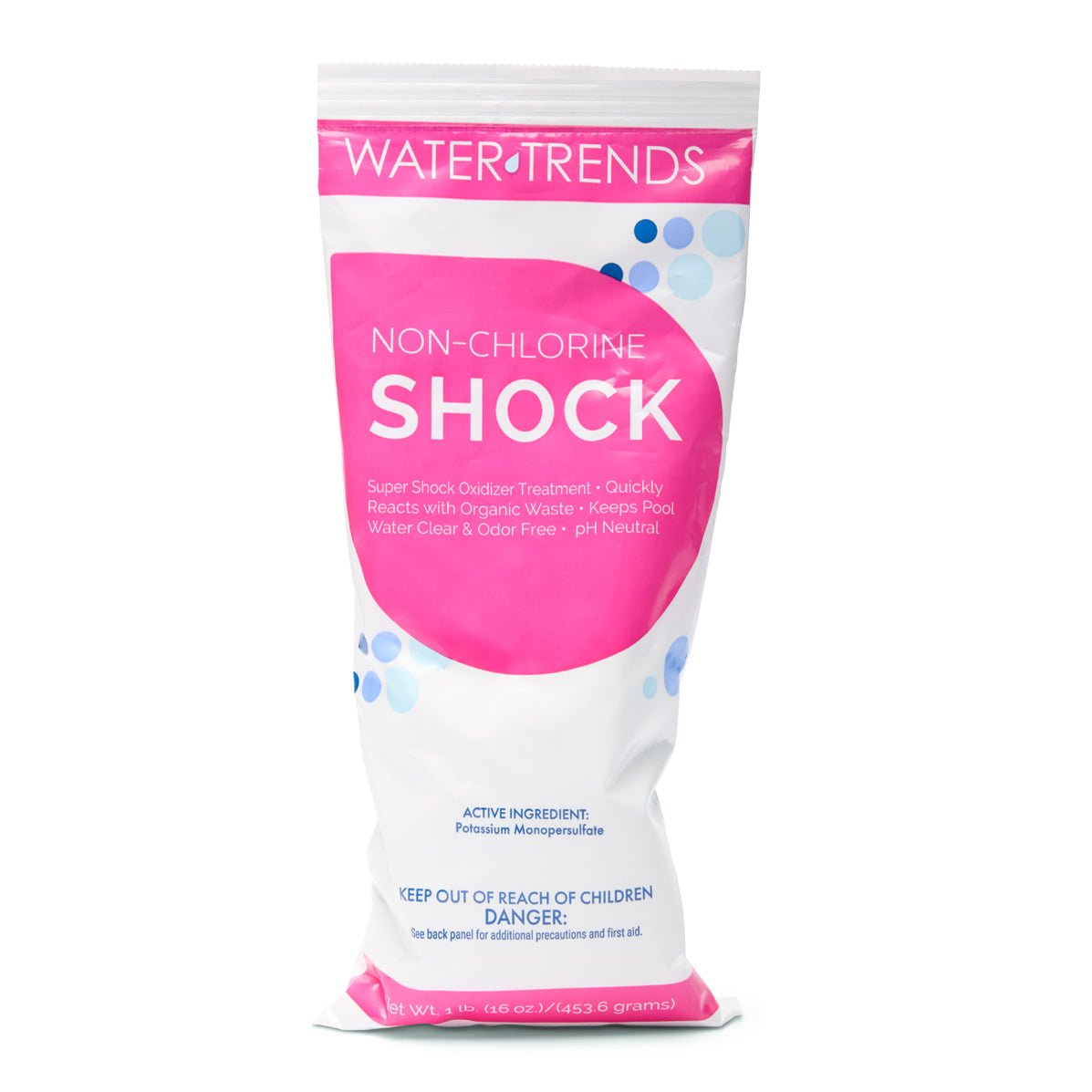 1 lb. Bag Of WATER TRENDS Non - Chlorine Shock - WaterTrendsStore - 547