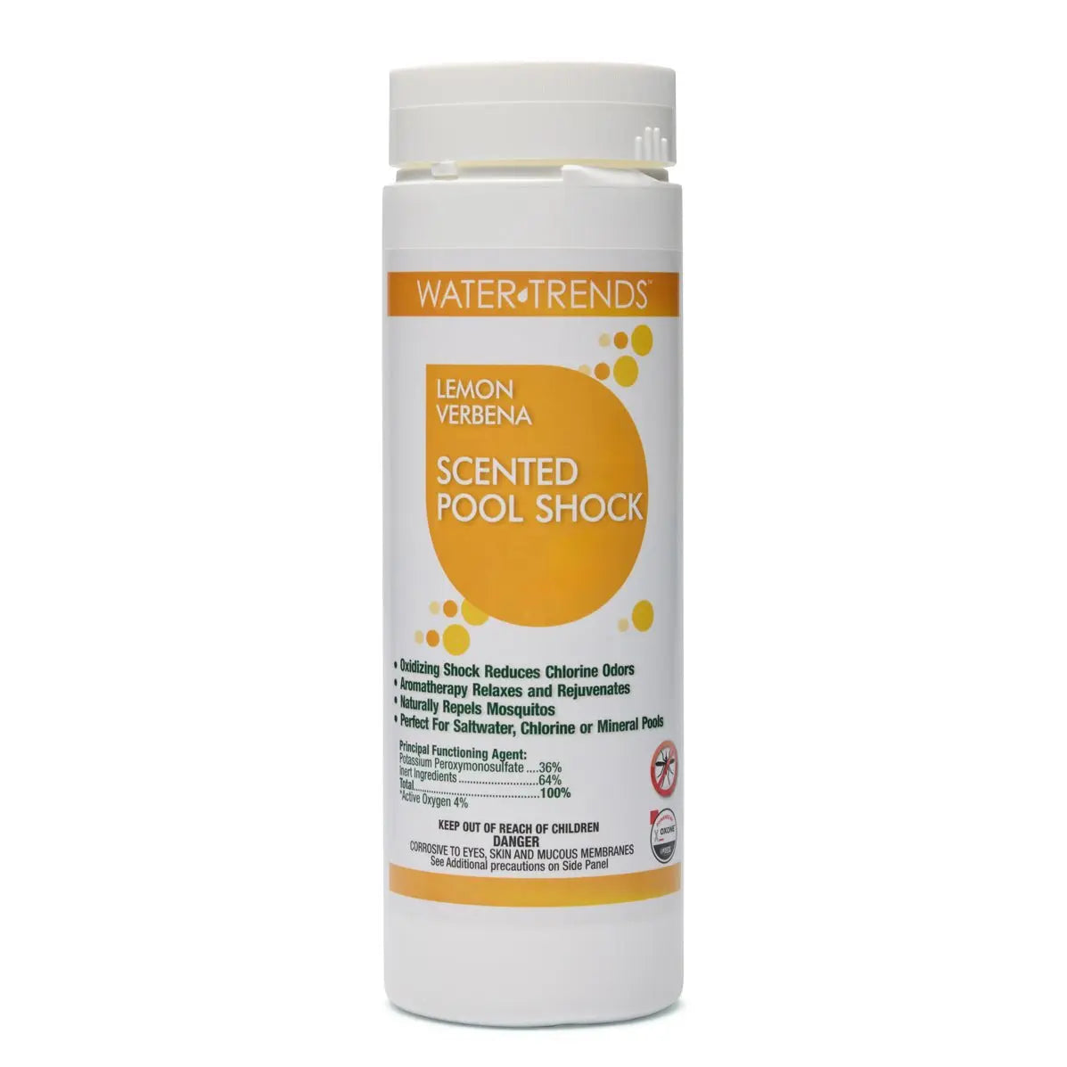 1 lb. Of WATER TRENDS Lemon Verbena Scented Pool Shock - WaterTrendsStore - 3094