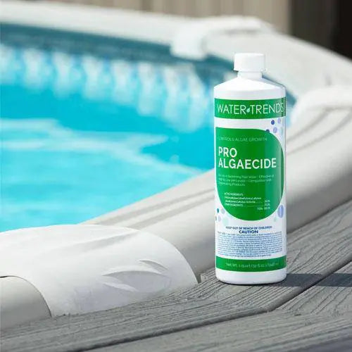 1 Quart Of Non Foaming WATER TRENDS Pro Algaecide 30% - WaterTrendsStore - 534