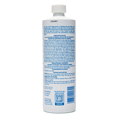 1 Quart Of WATER TRENDS 30% Pro Algaecide - WaterTrendsStore - 534