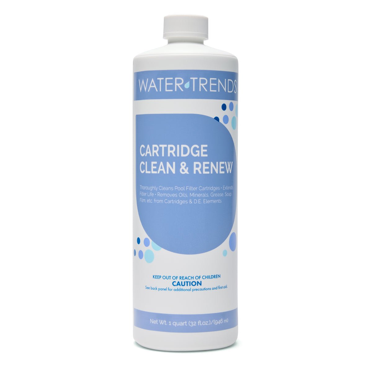 1 Quart Of WATER TRENDS Cartridge Clean & Renew - WaterTrendsStore - 540