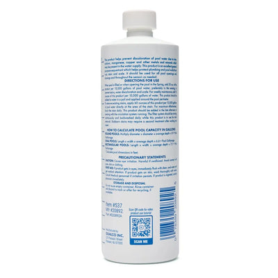 1 Quart Of WATER TRENDS Scale & Iron Control - WaterTrendsStore - 537