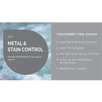 1 Quart Of Water Trends Spa Metal Control - WaterTrendsStore - 590