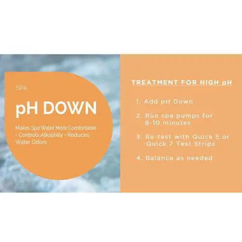 1 Quart of Water Trends Spa PH Down - WaterTrendsStore - 584