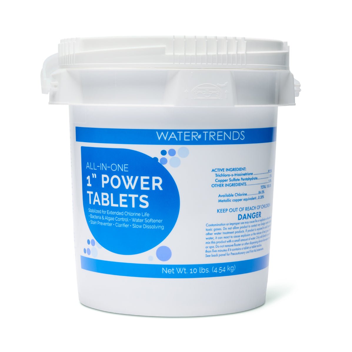 10 lbs. Of WATER TRENDS 6 - in - 1 - 1" Power Tablets - WaterTrendsStore - 565