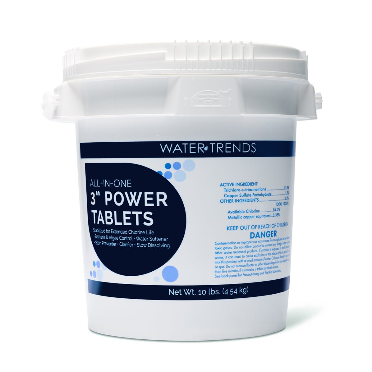 10 lbs. Of WATER TRENDS 6 - in - 1 - 3" Power Tabs - WaterTrendsStore - 572