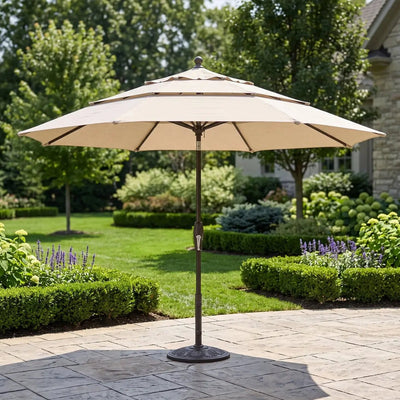11' Classic Umbrella - Champagne - WaterTrendsStore - 10646