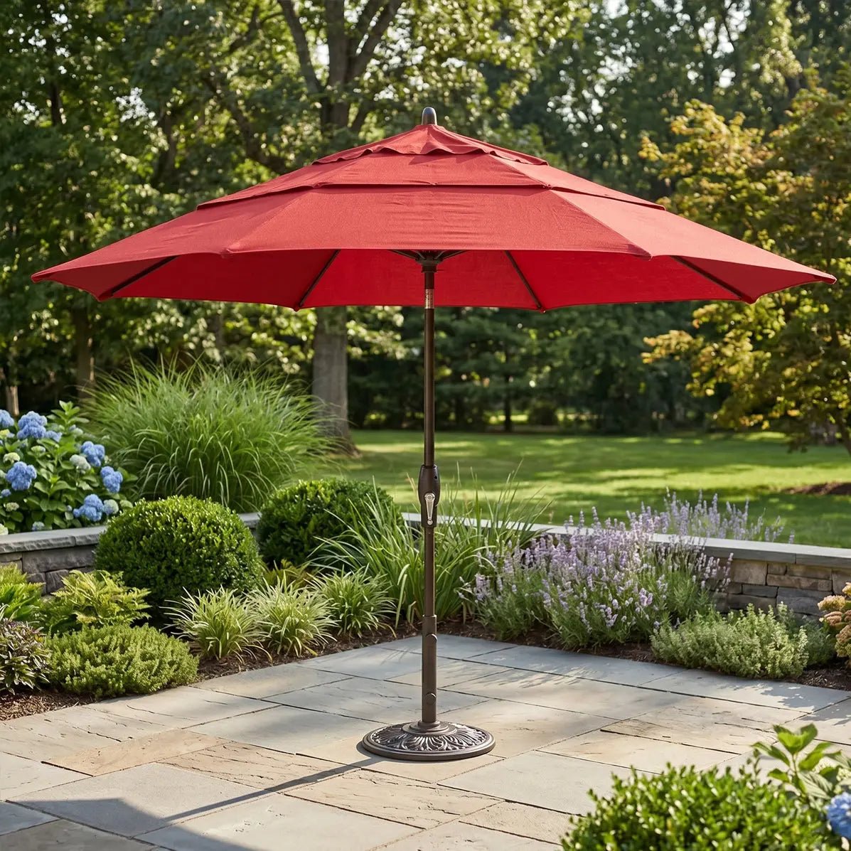 11' Classic Umbrella - Red - WaterTrendsStore - 11372