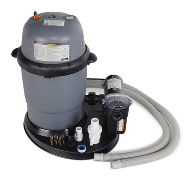 110 Swimpro 2HP Element System W/ Twist Lock Motor, Tank, Base, Cartridge, Fittings, & Hoses - WaterTrendsStore - 9910/9905