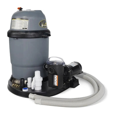 110 Swimpro 2HP Element System W/ Twist Lock Motor, Tank, Base, Cartridge, Fittings, & Hoses - WaterTrendsStore - 9910/9905