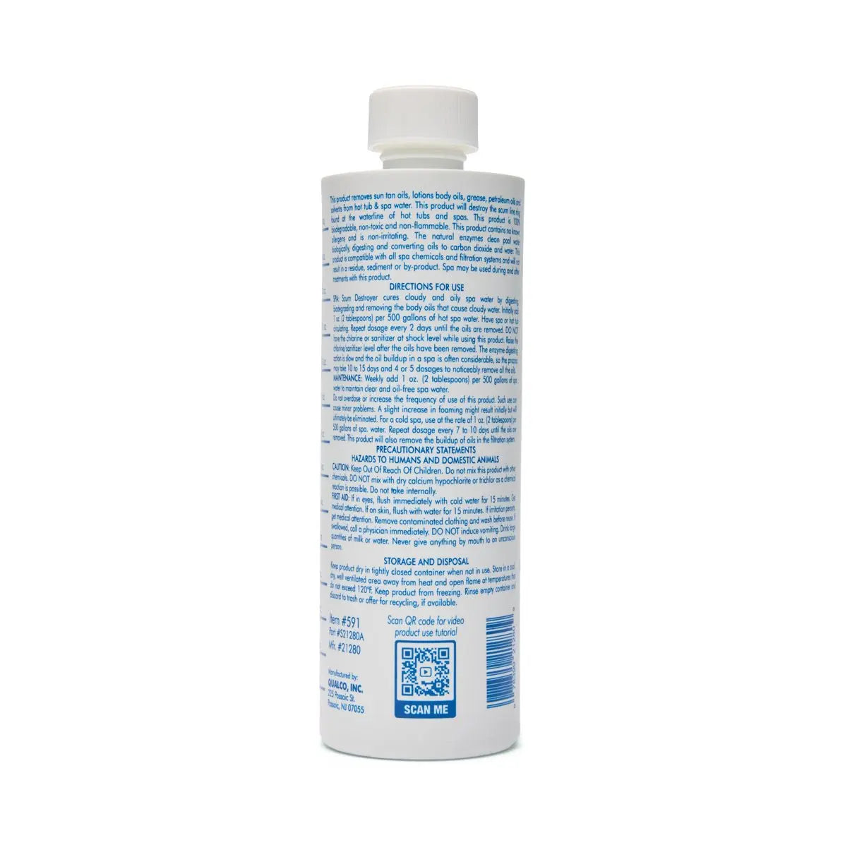 16 oz. Of WATER TRENDS Spa Scum Destroyer - WaterTrendsStore - 591