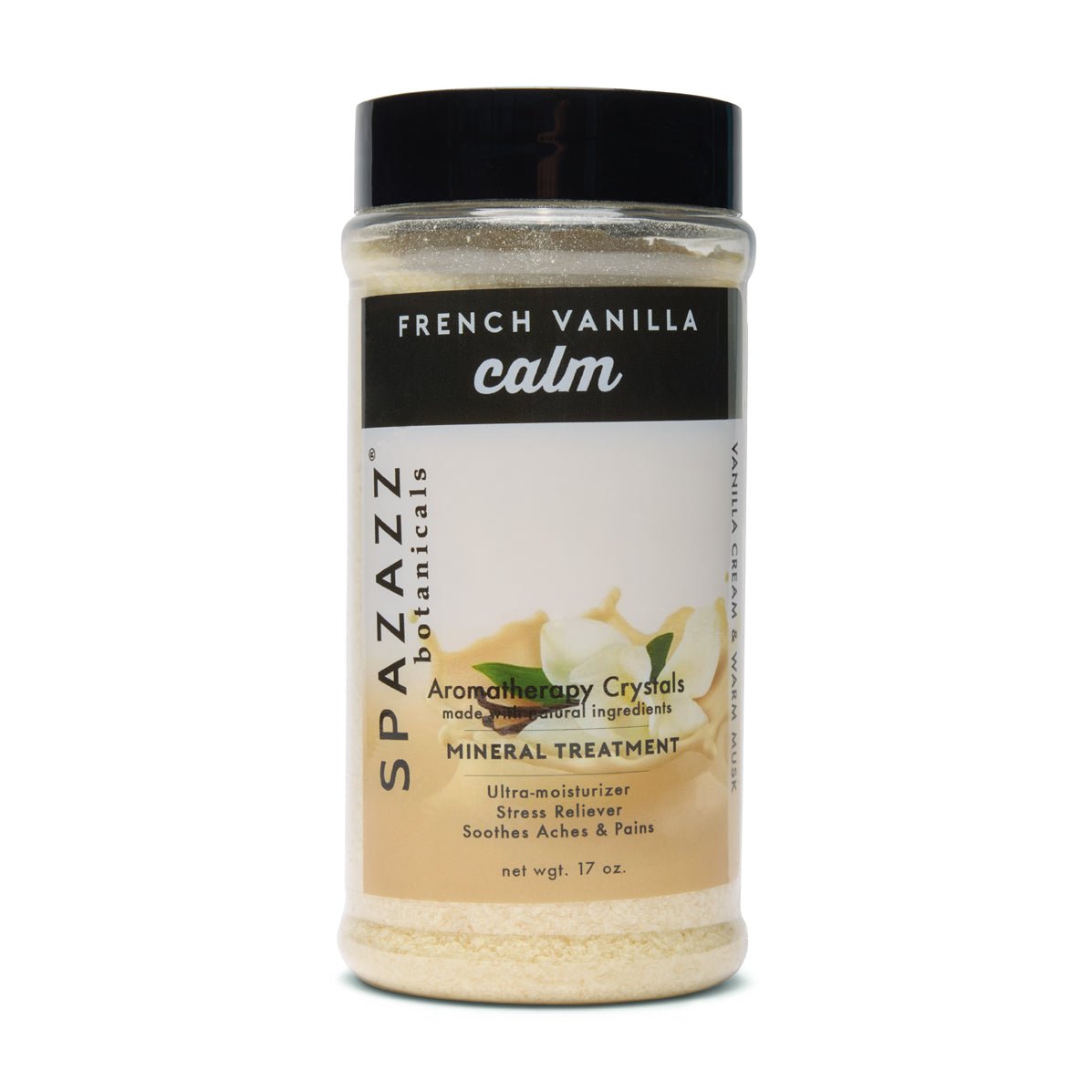 17 oz. Of Spazazz French Vanilla Calm Crystals - WaterTrendsStore - 4152
