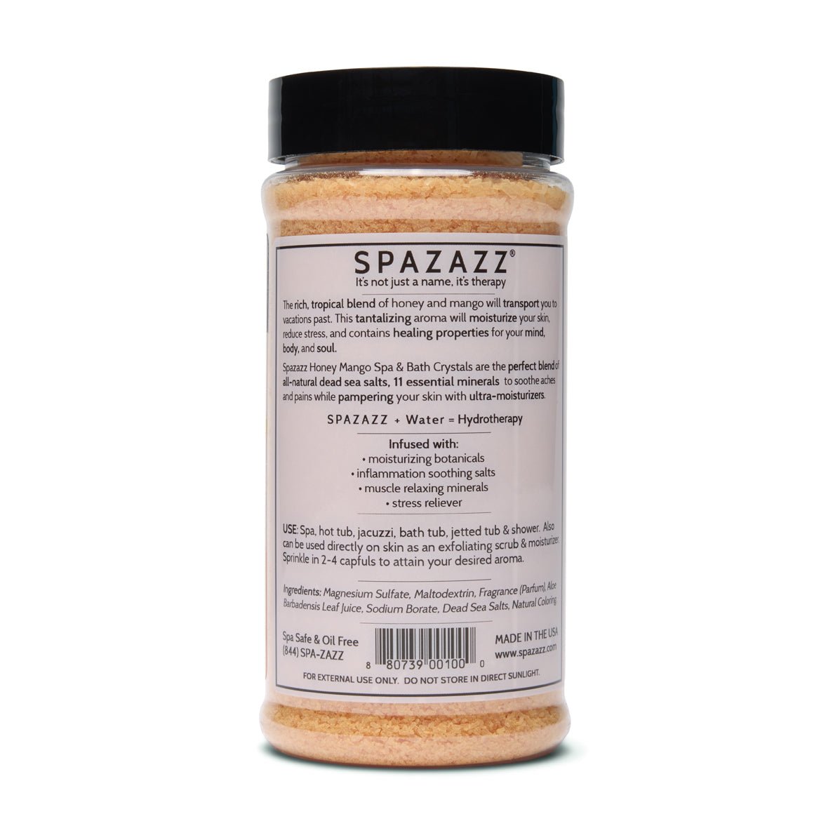 17 oz. Of Spazazz Honey Mango - Arouse Crystals - WaterTrendsStore - 4150