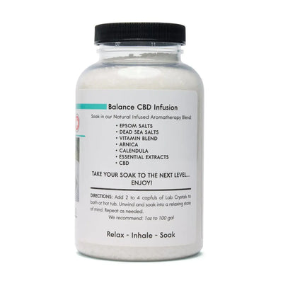 19 oz. Of Spazazz CBD Infused Balance Well Crystals - WaterTrendsStore - 4159