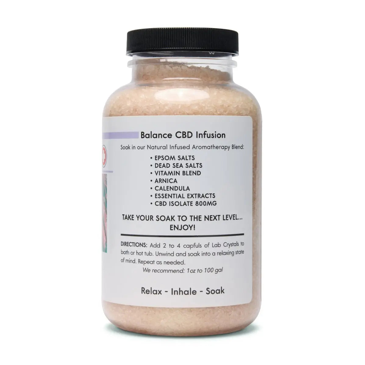 19 oz. Of Spazazz CBD Infused Herb Ease Crystals - WaterTrendsStore - 4160