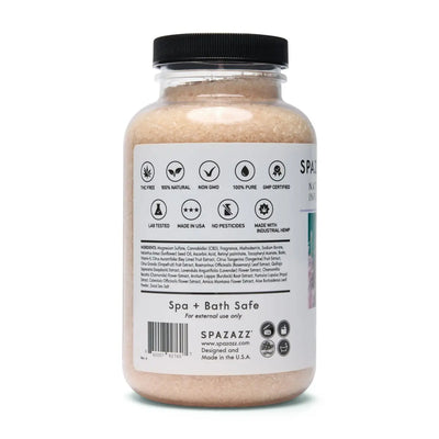 19 oz. Of Spazazz CBD Infused Herb Ease Crystals - WaterTrendsStore - 4160