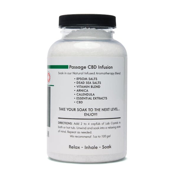 19 oz. Of Spazazz CBD Infused Passage Calm Crystals - WaterTrendsStore - 4158